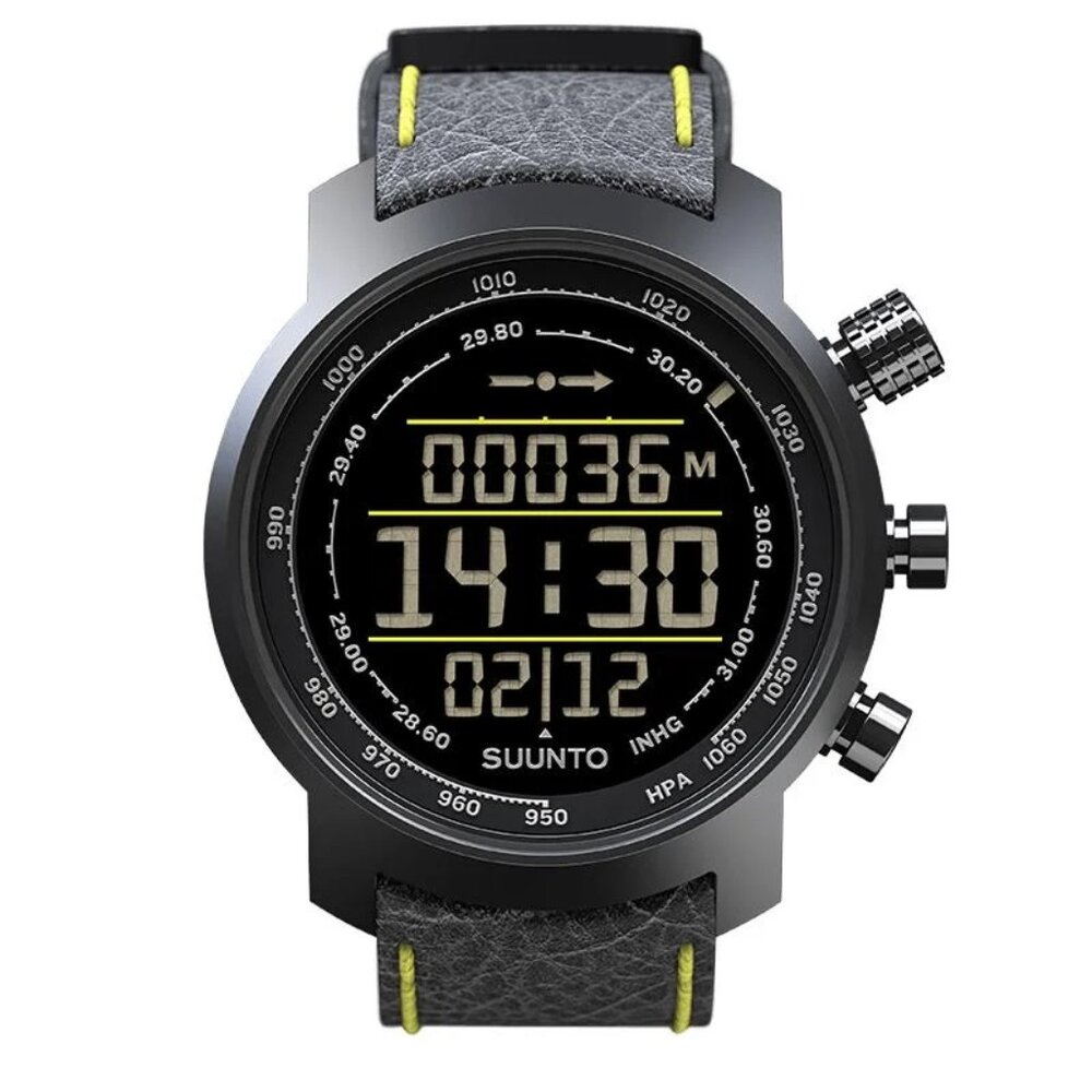Suunto Elementum Terra Black/Yellow Leather